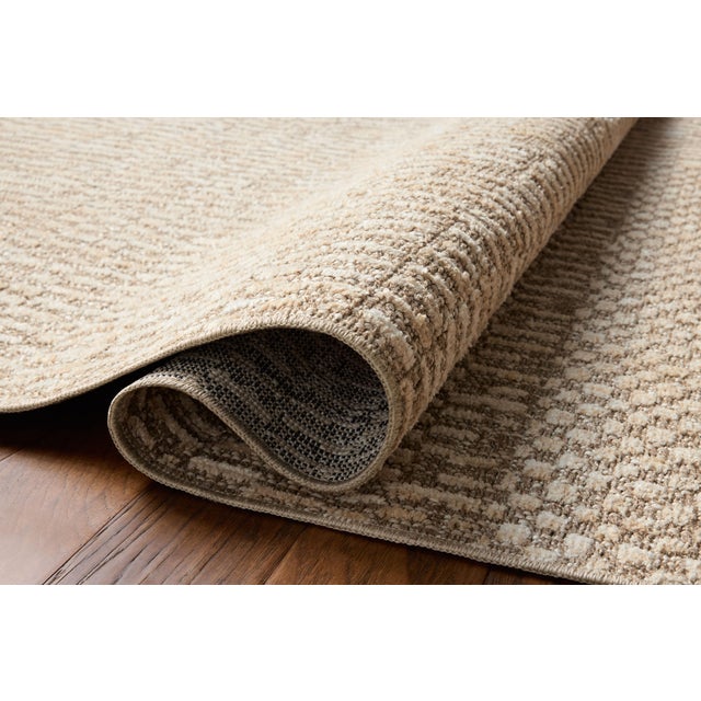 Loloi Rugs Amber Lewis x Loloi Bexley Rug in Natural / Birch 2'-7" x 4' Accent Rug For Sale - Image 4 of 6