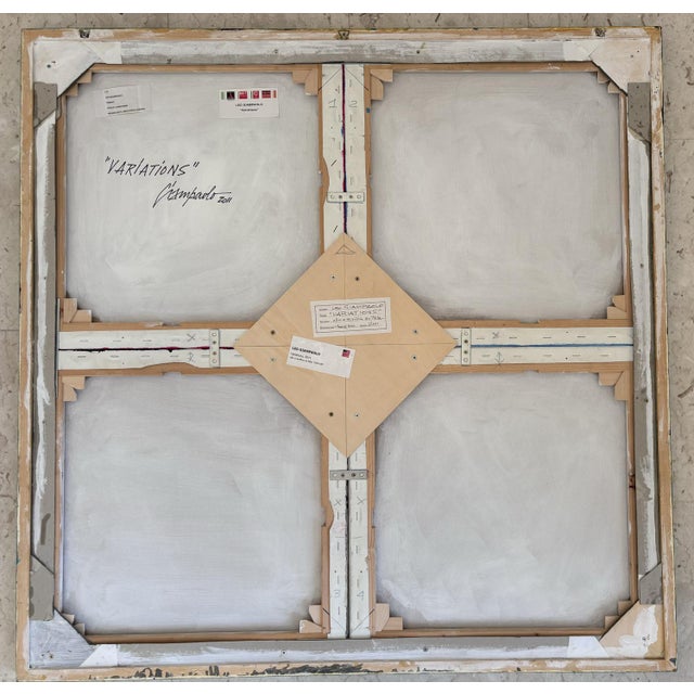 Leo Giampaolo, Variations, , 2011, Oil and Acrylic on Canvas For Sale - Image 12 of 13