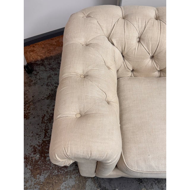 Textile Timothy Oulton for Restoration Hardware Kensington Sofa For Sale - Image 7 of 12