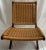 Pair of Hans Wegner Style Mid Century Folding Lounge Chairs, Teak Accent Chairs For Sale In Miami - Image 6 of 9