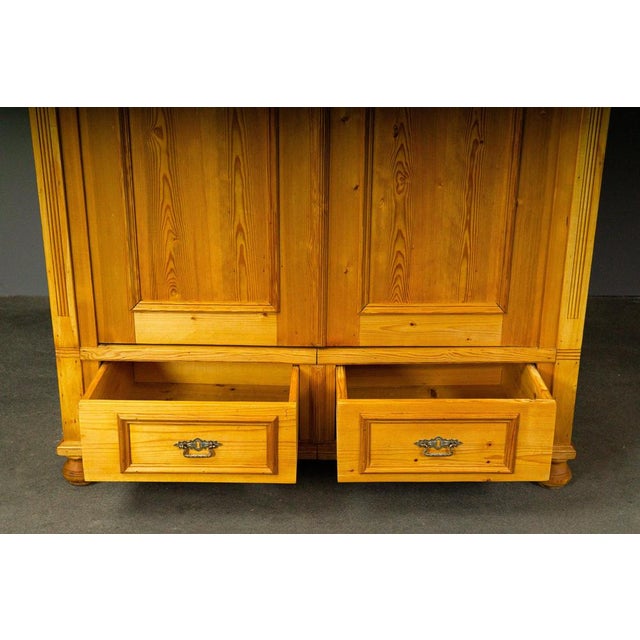 Art Nouveau Wardrobe in Pine For Sale - Image 18 of 18