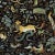 House of Hackney Trematonia Wallpaper - Onyx For Sale