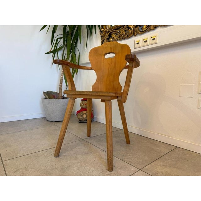 Rustic Farmhouse Armchair - 1 Piece Dimensions: Height 86 x Width 59 x Depth 43 Seat Height 45 For sale is a sturdy,...