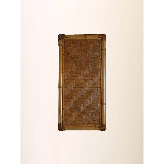 Vintage Bamboo Bookcase, 1960s For Sale - Image 10 of 11