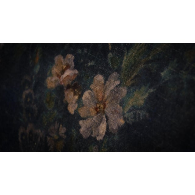 Large Vintage Two-Seater Sofa in Jade Velvet, 2010s For Sale - Image 4 of 15