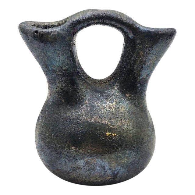 J. Diller Raku Pueblo-Style Wedding Jar – Earth & Fire Fired Pottery For Sale