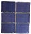 Dansk 1970s Dansk Ritva Puotila Indigo Cotton Placemats, Set of 6 For Sale - Image 4 of 7