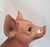 1970s Handcrafted Porcelain Figurine of a Piglet by B. Bizotto for Capodimonte, Italy, 1970s For Sale - Image 5 of 13