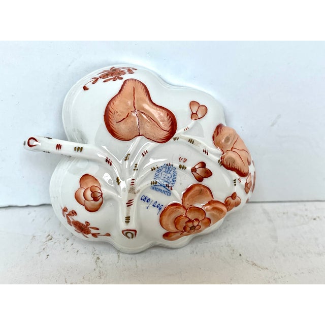 Late 20th Century Herend Chinese Bouquet Pattern Nut/Condiment Bowl For Sale - Image 14 of 16