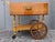 c1940's Traditional style Rolling Trolley Dry Bar Cart by Heywood Wakefield. Beautiful piece! sides extend for extra...