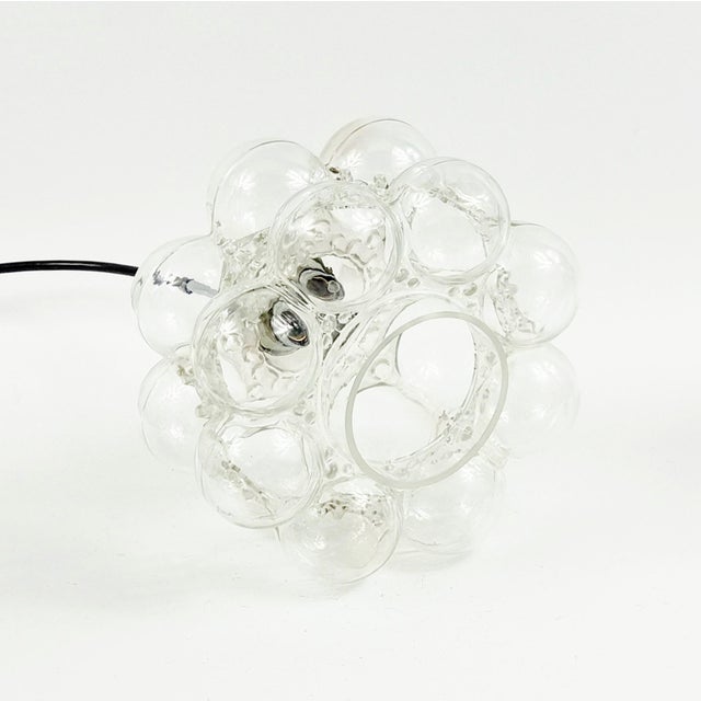 Mid-Century Bubble Glass Ceiling Light/Pendant by Helena Tynell for Limburg, Germany, 1960s For Sale - Image 10 of 11