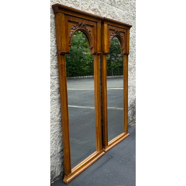 Thomasville Vintage Thomasville French Regency Mirrors - A Pair For Sale - Image 4 of 10