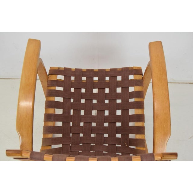 Bent Beechwood Armchair by Jan Vaněk, 1930s For Sale - Image 13 of 18