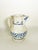 Hand-Painted Blue and White Pottery Jug, 19th Century For Sale - Image 4 of 11