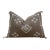 Desert Onyx Silk Rug Lumbar Pillow For Sale