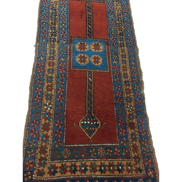 Textile Middle Eastern Rug in Wool For Sale - Image 7 of 11
