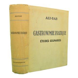 "Gastronomie Pratique: Etudes Culinaires" 1950 Ali-Bab For Sale