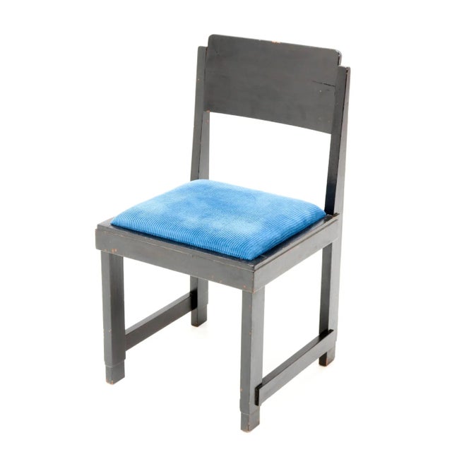 Wood Art Deco Dining Chairs by Frits Spanjaard, 1920s, Set of 10 For Sale - Image 7 of 11