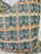 Transitional Holland & Sherry "Flamestitch Plaid" in Teal 22" Pillows-a Pair For Sale - Image 3 of 3
