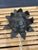 Mid-Century Harry M. Wasserman Torch-Cut Steel Lily Sculptures, Pair For Sale In Miami - Image 6 of 8