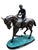 A gorgeous french bronze horse and jockey statue, made from bronze, 20th century. Believed to be a recast from the...