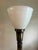 1970s 1970s Rembrandt Lamp Company Hollywood Regency Brass Palm Leaf Torchiere Table Lamps With Original Shades - a Pair For Sale - Image 5 of 12