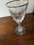 Waterford Vintage Signed Waterford Crystal Kiddush Cup Goblet With Gold Rim For Sale - Image 4 of 6