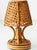 Tan French Riviera Bamboo Rattan Table Lamps, 1960s, Set of 2 For Sale - Image 8 of 14