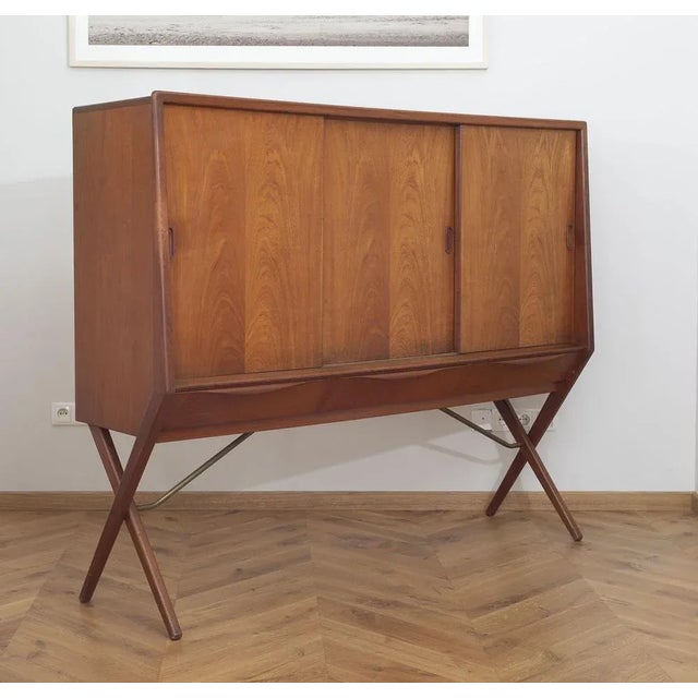 Large Brown Sideboard For Sale - Image 18 of 18