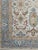 Afghan Sultanabad Master Wool 9 x 12 Ivory, Light Blue, Beige & Red Handmade Area Rug #1143287 For Sale - Image 4 of 4