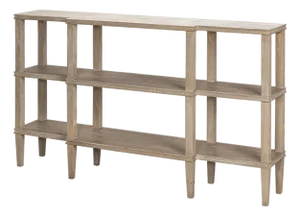 Rustic Wood Display Console