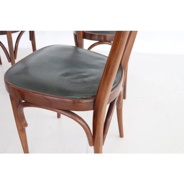 Midcentury Modern Italian Dining Chairs, 1950s, Set of 6 For Sale - Image 10 of 18