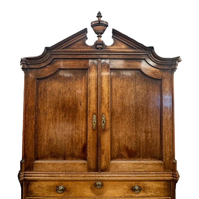 18th Century Dutch Armoire For Sale - Image 11 of 17