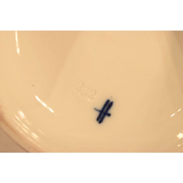 White 19th C Sitzendorf Figure For Sale - Image 8 of 9