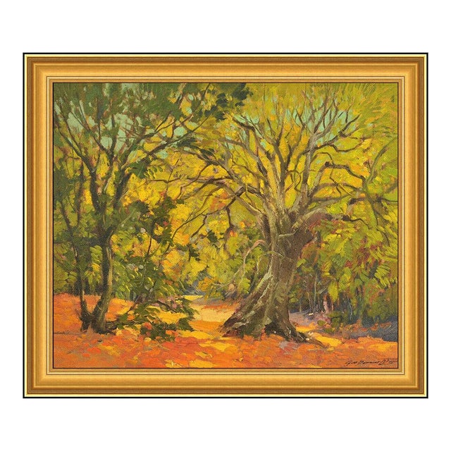 Early 20th Century Tree Lined Trail, George Demont Otis For Sale