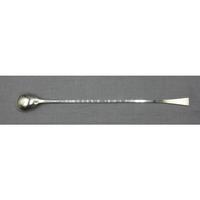Gorham Silver Co. Mid 20th Century Mid Century Modern American Gorham Sterling Silver Bar or Martini Spoon For Sale - Image 4 of 8