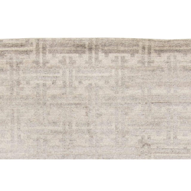 Contemporary Terra Rug in Natural Wool by Doris Leslie Blau For Sale In New York - Image 6 of 7