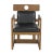 Mid-Century Modern NOIR Buraco Arm Chair, Teak For Sale - Image 3 of 5