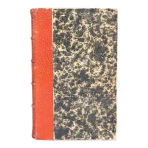 French Leather Bound Book: Le Pasteur Pauvre by Edouard Rod
