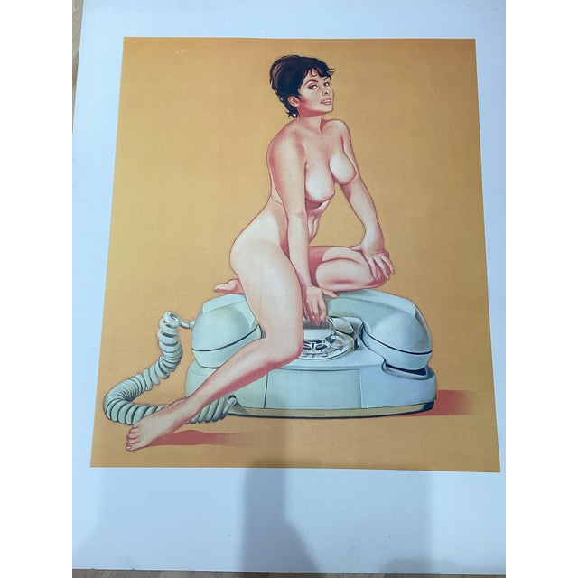 Mel Ramos, The Princess, 1979, 6-color lithograph on Fabriano cardboard, blind stamp Plura Edizioni, unsigned I have...