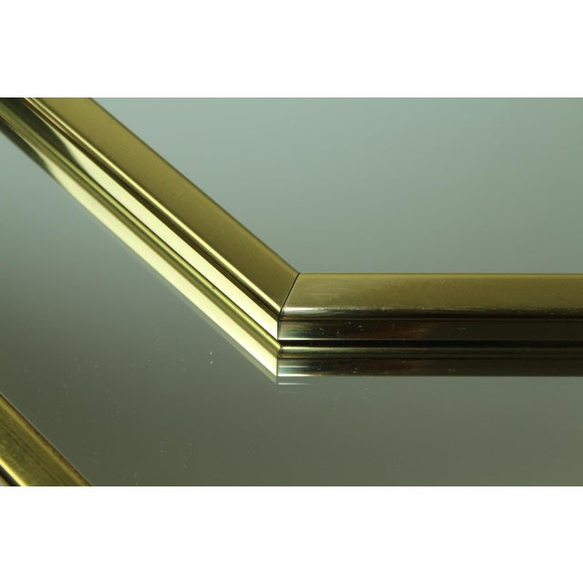 Gold Vintage Austrian Mirror from Lachmayr, 1980s For Sale - Image 8 of 16