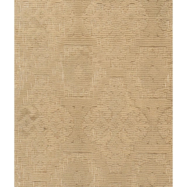 Traditional Vintage Spanish Tan Rug 7ft X 9ft 2in For Sale - Image 3 of 6