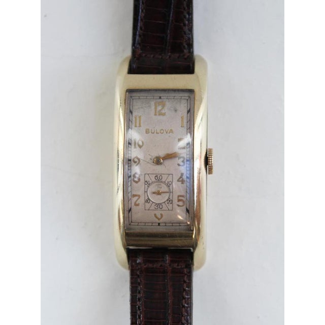Vintage Art Deco Wilson Watch from Bulova, 1940 For Sale - Image 4 of 18