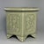 Chinese Vintage‑style Chinese Longquan Celadon Hexagonal Footed Pot With Relief Motifs For Sale - Image 3 of 6