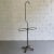 Industrial Early 20th Century Industrial Rolling Brushed Steel Transfusion Rack For Sale - Image 3 of 7