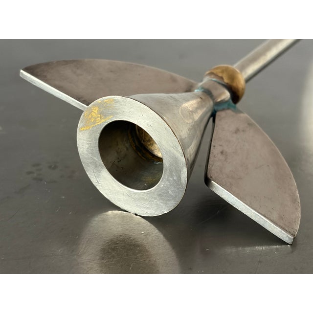Postmodern Sculptural Candleholder, 1980s For Sale - Image 9 of 16