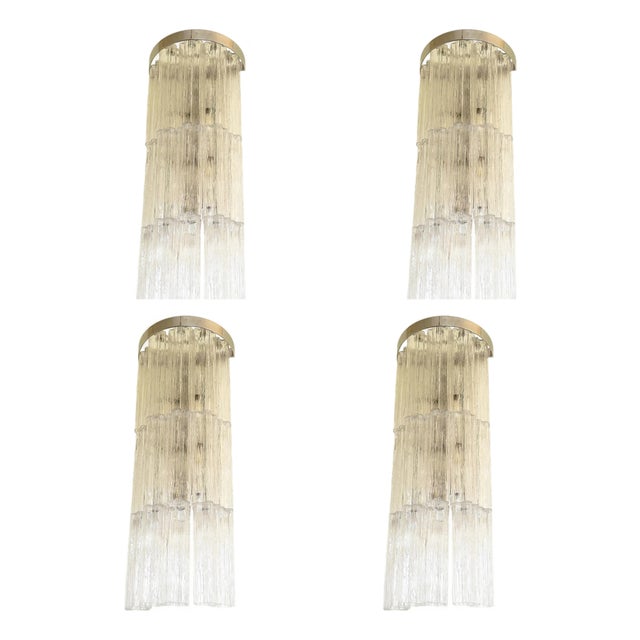 Transparent Tronchi Wall Sconces by Simoeng, Set of 4 For Sale