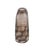 Kenneth Ludwig Chicago Bruni Brown Glass Short Vase For Sale - Image 4 of 5