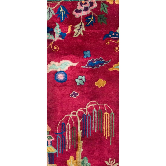 Early 20th Century Chinese Art Deco Rug For Sale - Image 9 of 15