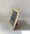 Art Deco Photo Frame (30x25cm) in Glass and Nickel Plated Metal, 1940s For Sale - Image 3 of 7